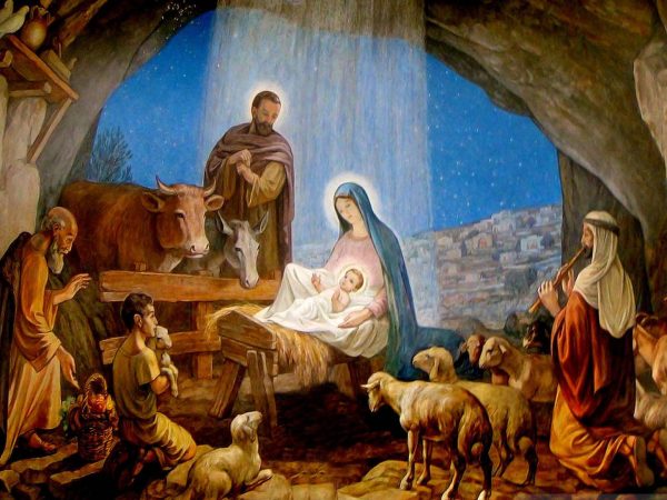Birth of Jesus in Manger